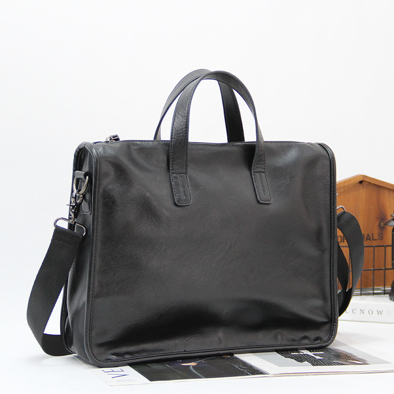 Luxury Bags Sling - Business Briefcase Men Large Capacity 13