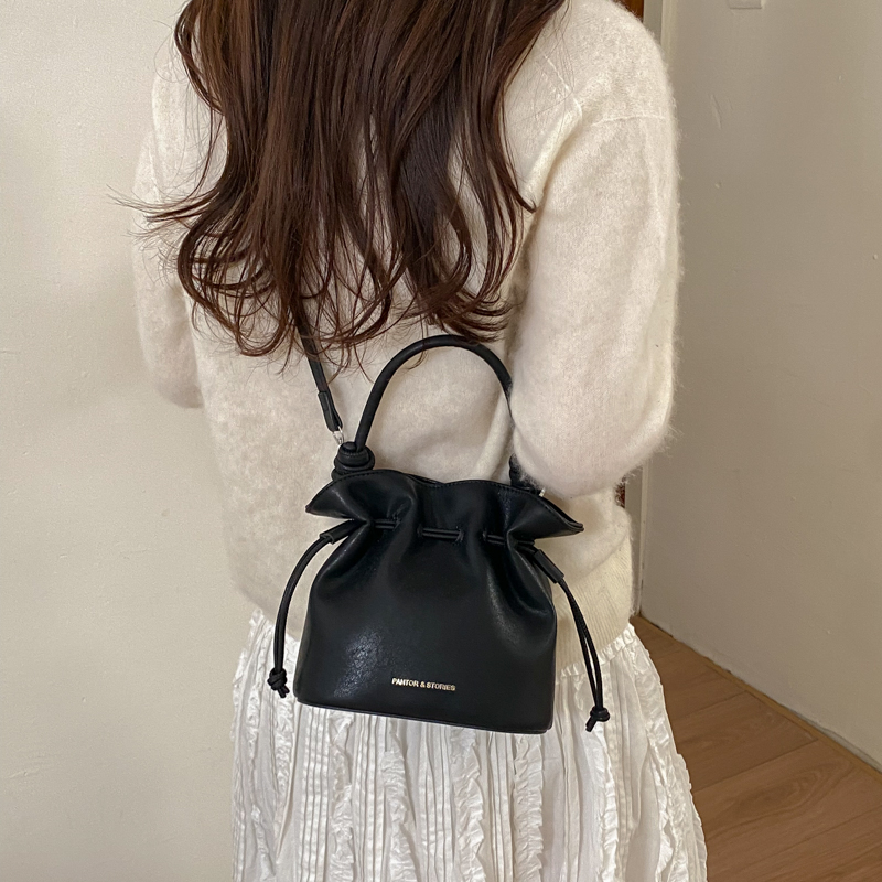 Women's Faux Leather Bucket Ba - Luxury Bags Quiet ulasan dan harga
