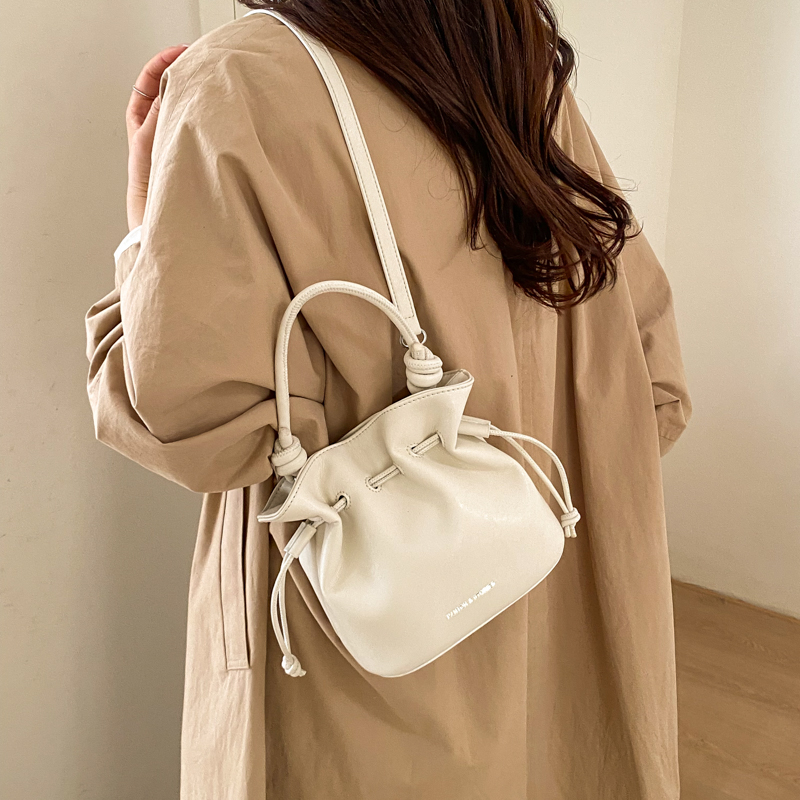 Women's Faux Leather Bucket Ba - Luxury Bags Quiet ulasan dan harga