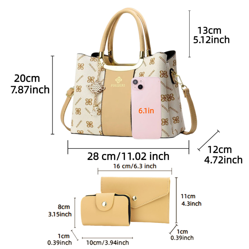 Light Luxury High-End Printed  - Luxury Zipper Bags ulasan dan harga