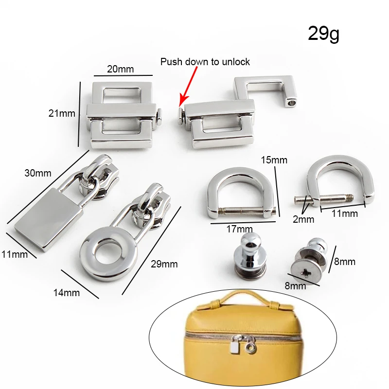 Gold,Silver Stainless Steel Me - Luxury Bags With Silver Hardware ulasan dan harga