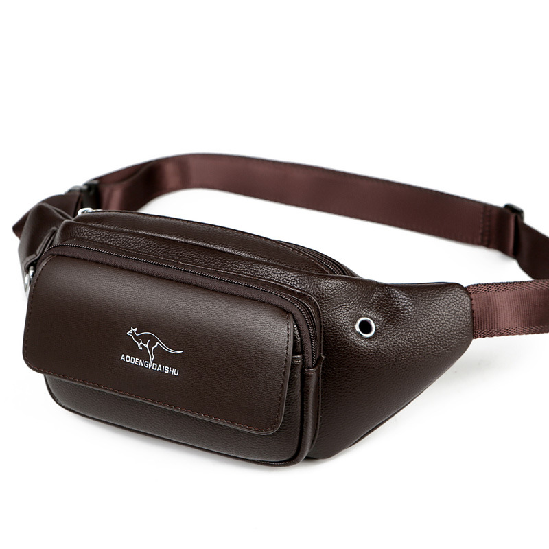 Luxury Brand Waist Bag Men Lea - Luxury Bags Sling ulasan dan harga