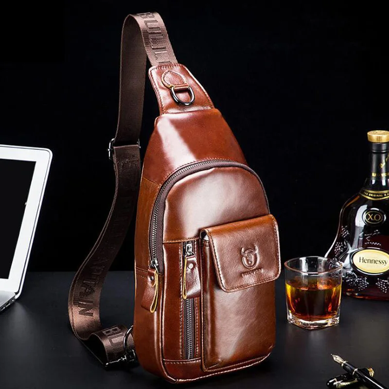 Brand Premium 100% Genuine Lea - Luxury Bags Sling ulasan dan harga