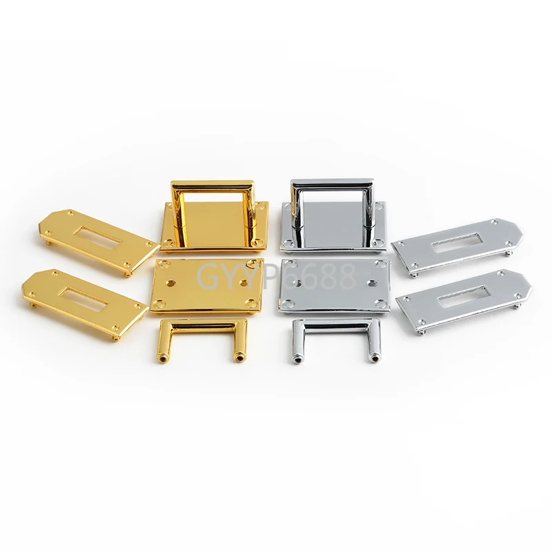 1/5Sets Gold,Silver Metal Rect - Luxury Bags With Silver Hardware ulasan dan harga