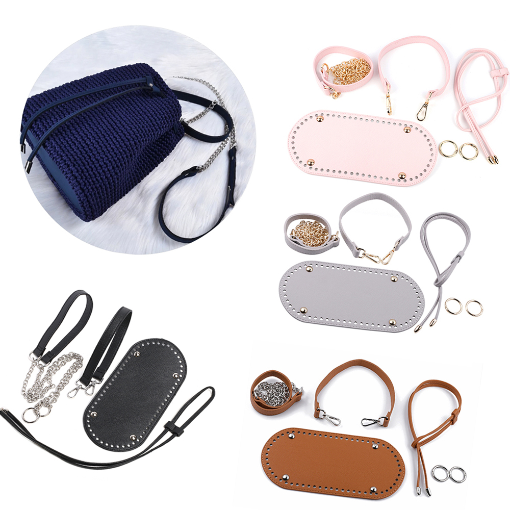 5Pcs/Set Women Leather Bag Set - Luxury Bags With Silver Hardware ulasan dan harga