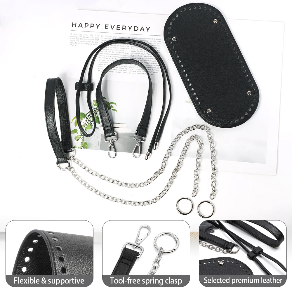 5Pcs/Set Women Leather Bag Set - Luxury Bags With Silver Hardware ulasan dan harga