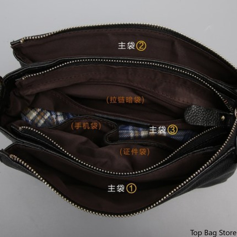 Genuine Leather Crossbody Bag  - Luxury Bags Quiet ulasan dan harga