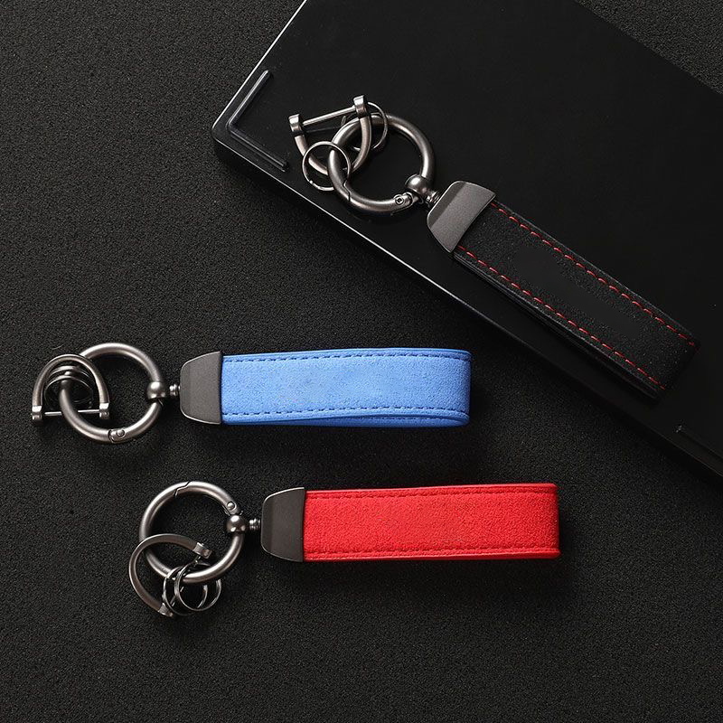 Suede Leather Car Keychain Hig - Luxury Bags Best ulasan dan harga