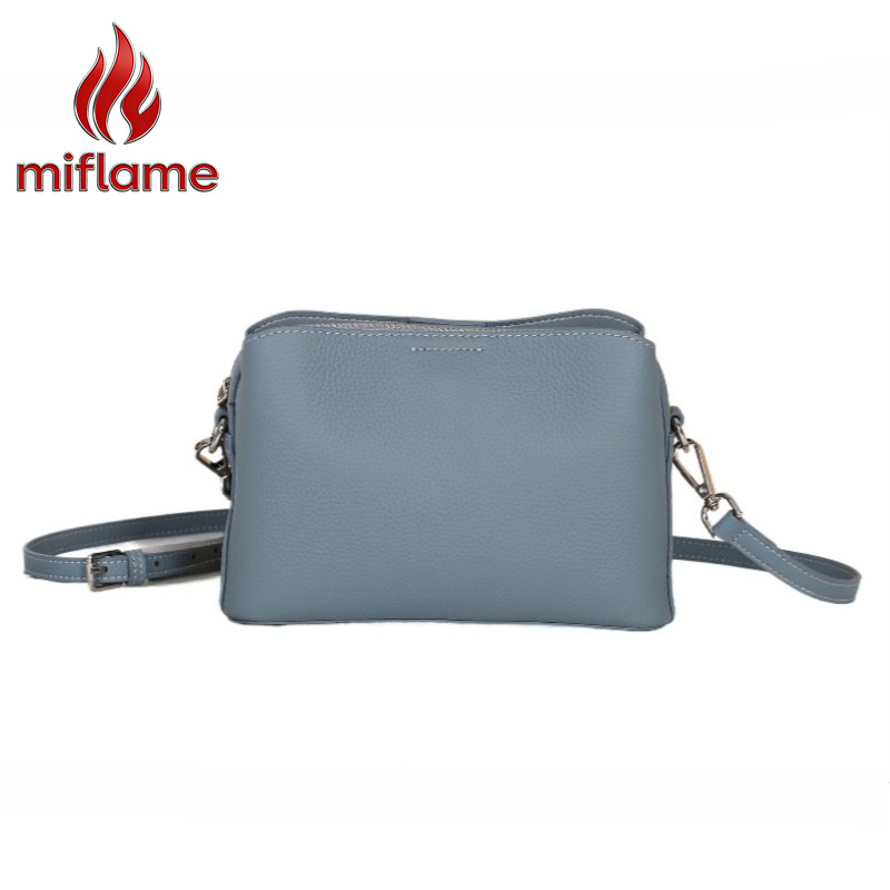 Genuine Leather Square Crossbo - Luxury Bags Quiet ulasan dan harga