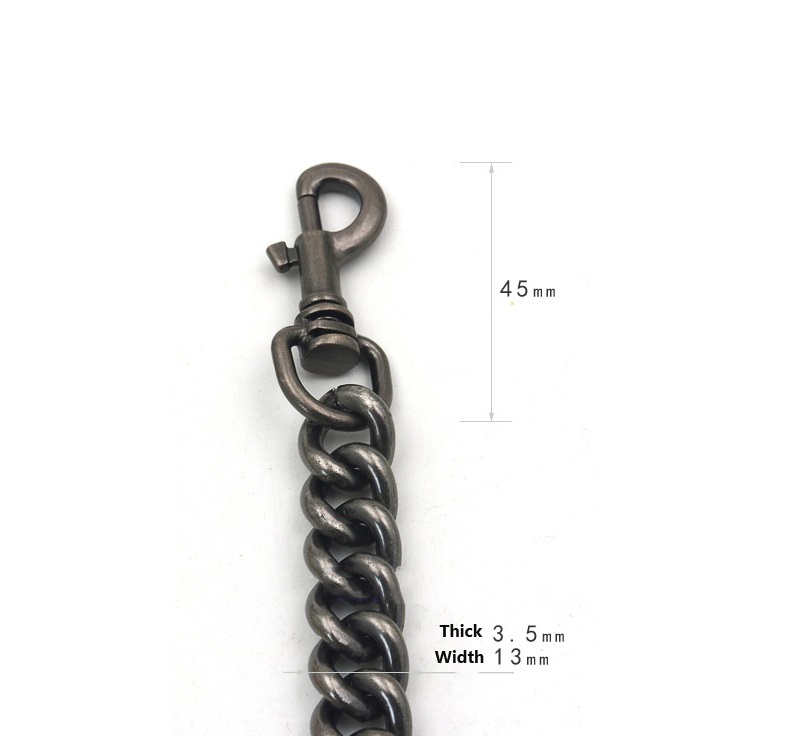Aluminum Chain Strap Bag Silve - Luxury Bags With Silver Hardware ulasan dan harga