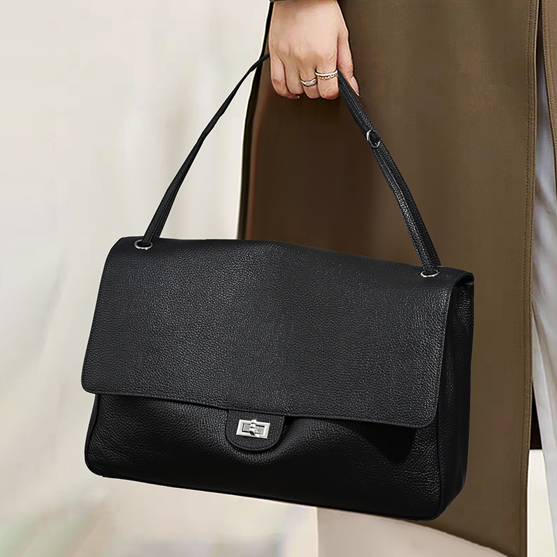 2026 Luxury Brand Genuine Leat - Luxury Bags With Silver Hardware ulasan dan harga