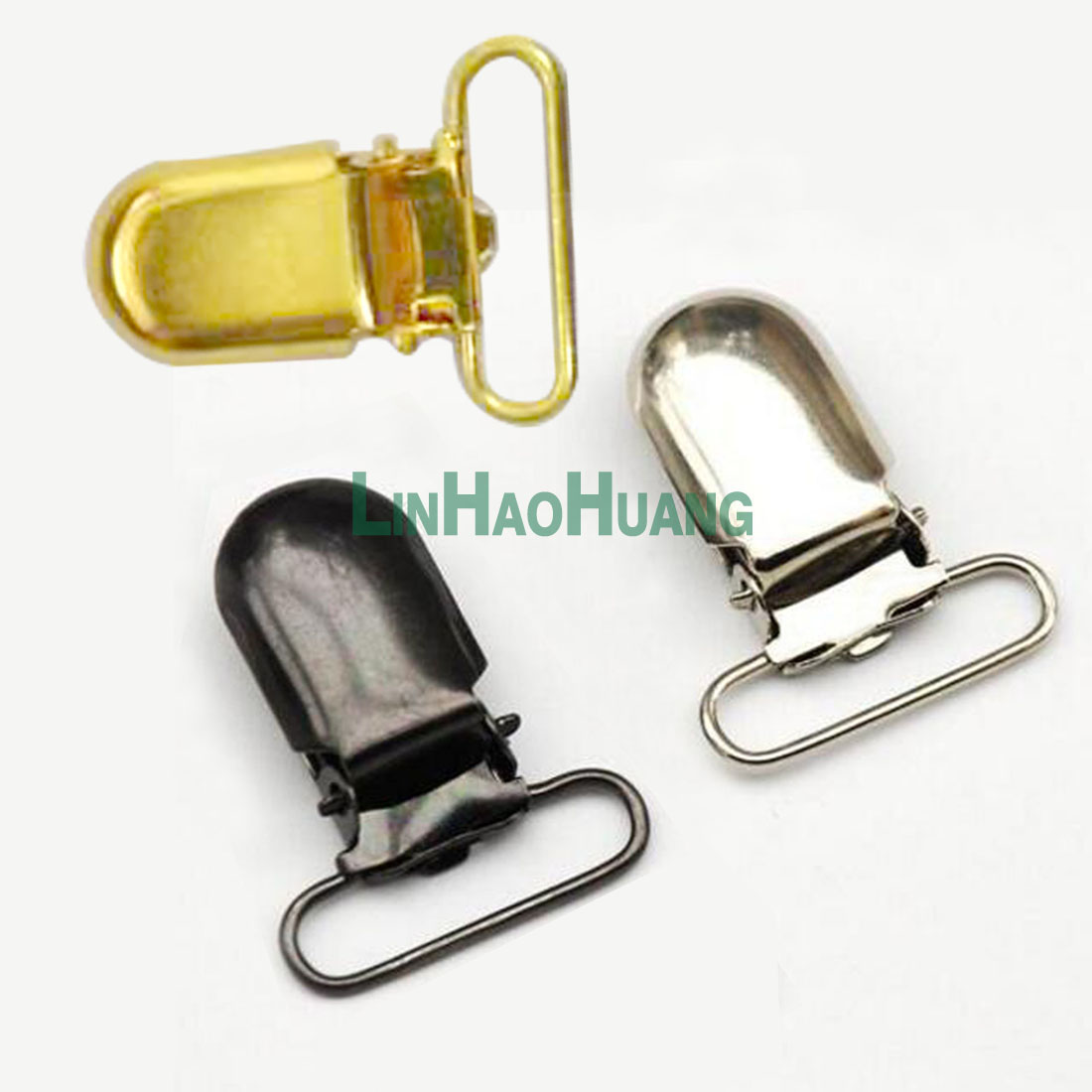 30pcs Metal Suspender Clips D  - Luxury Bags With Silver Hardware ulasan dan harga