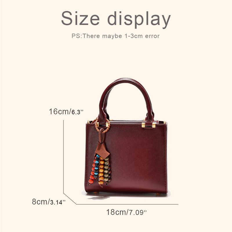 Classic Mini Box Bags For Wome - Luxury Zipper Bags ulasan dan harga