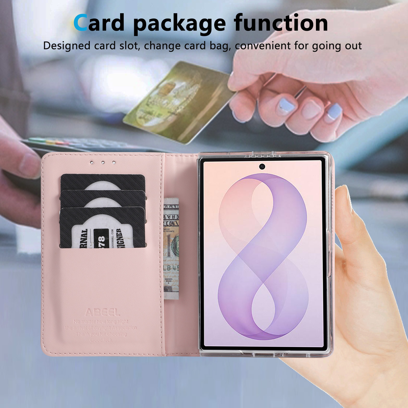 Flip Cards Solt Wallet Skin Fe - Briefcase Leather Slim ulasan dan harga