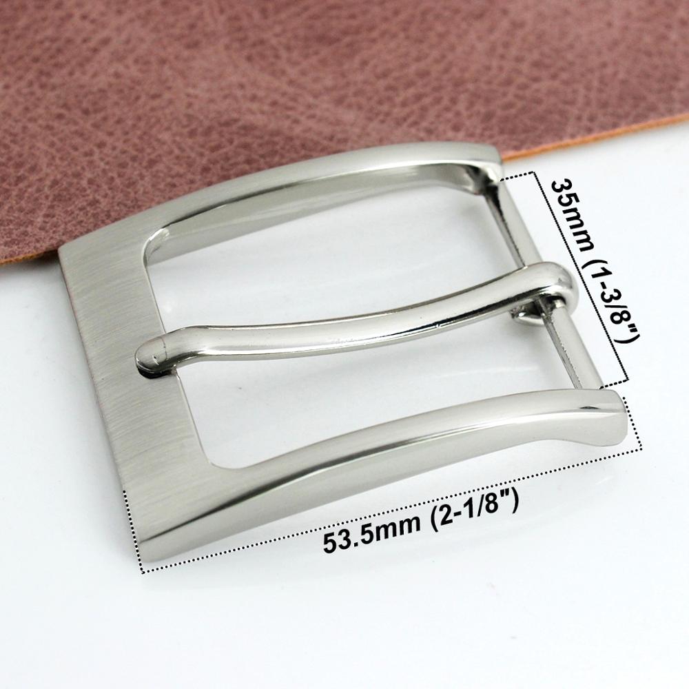 1piece Metal 35mm Belt Buckle  - Luxury Bags With Silver Hardware ulasan dan harga