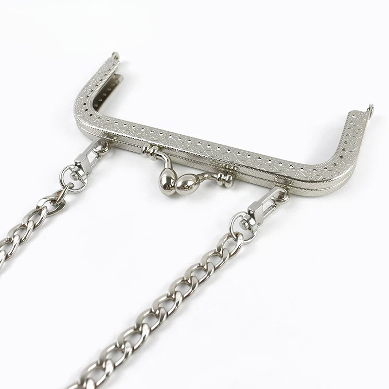 1/2/5Pcs 8.5-20cm Silver Embos - Luxury Bags With Silver Hardware ulasan dan harga