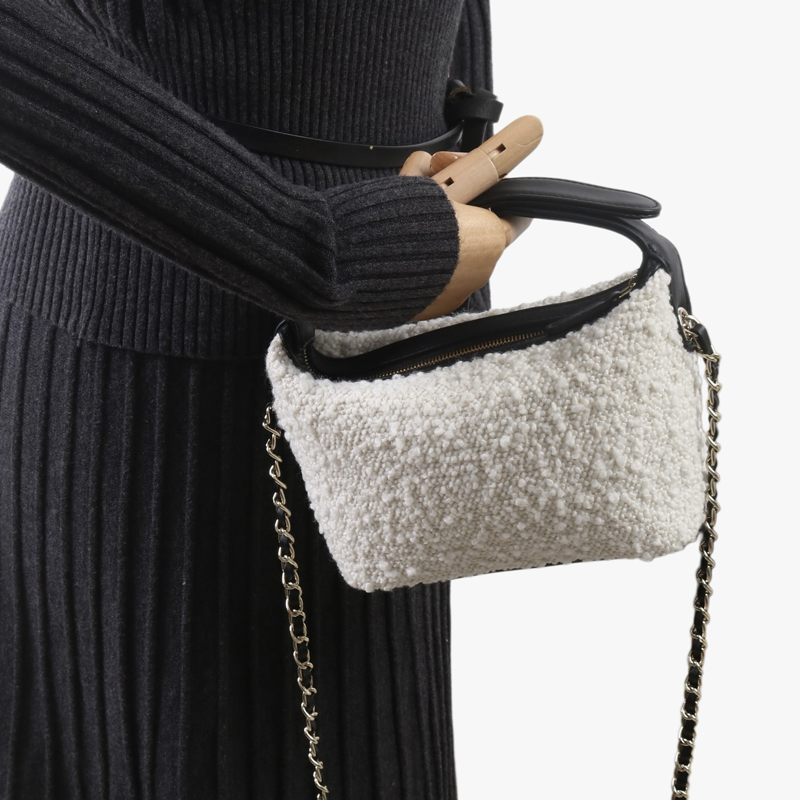 Leather Classic Mini Hobos Bag - Luxury Zipper Bags ulasan dan harga