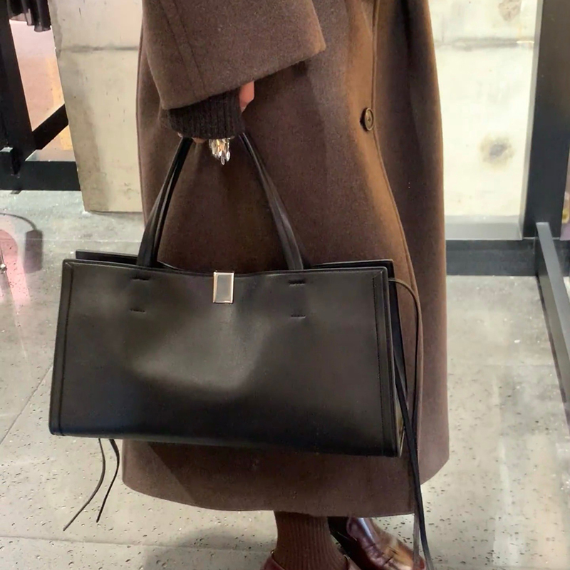 2026 Luxury Cowhide Leather Wo - Luxury Bags With Silver Hardware ulasan dan harga