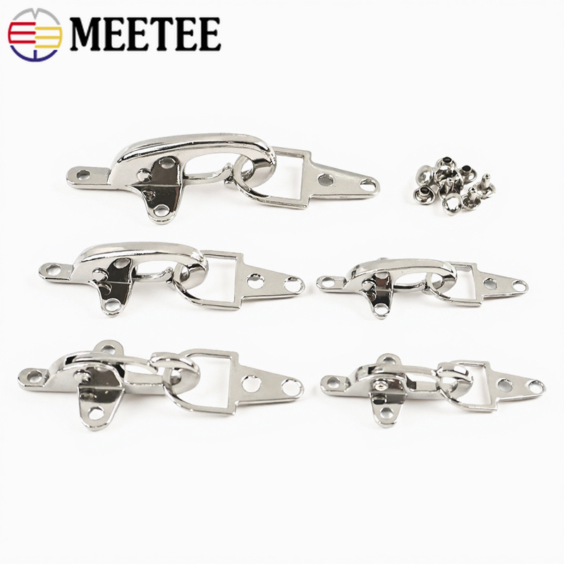 1-5Pcs 4/5cm Silver Metal Buck - Luxury Bags With Silver Hardware ulasan dan harga