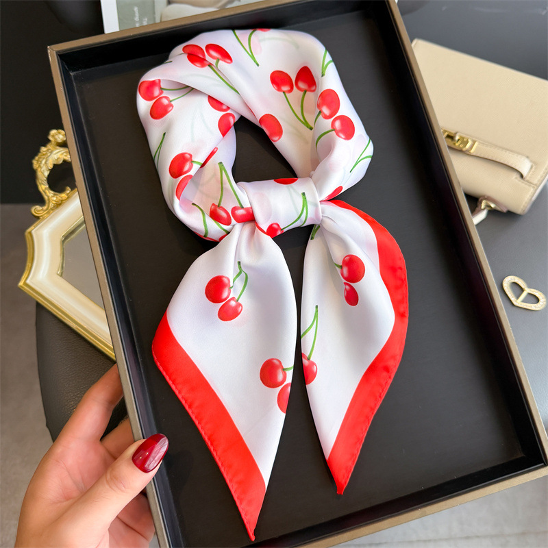 Luxury Square Satin Scarf Wome - Luxury Bags China ulasan dan harga